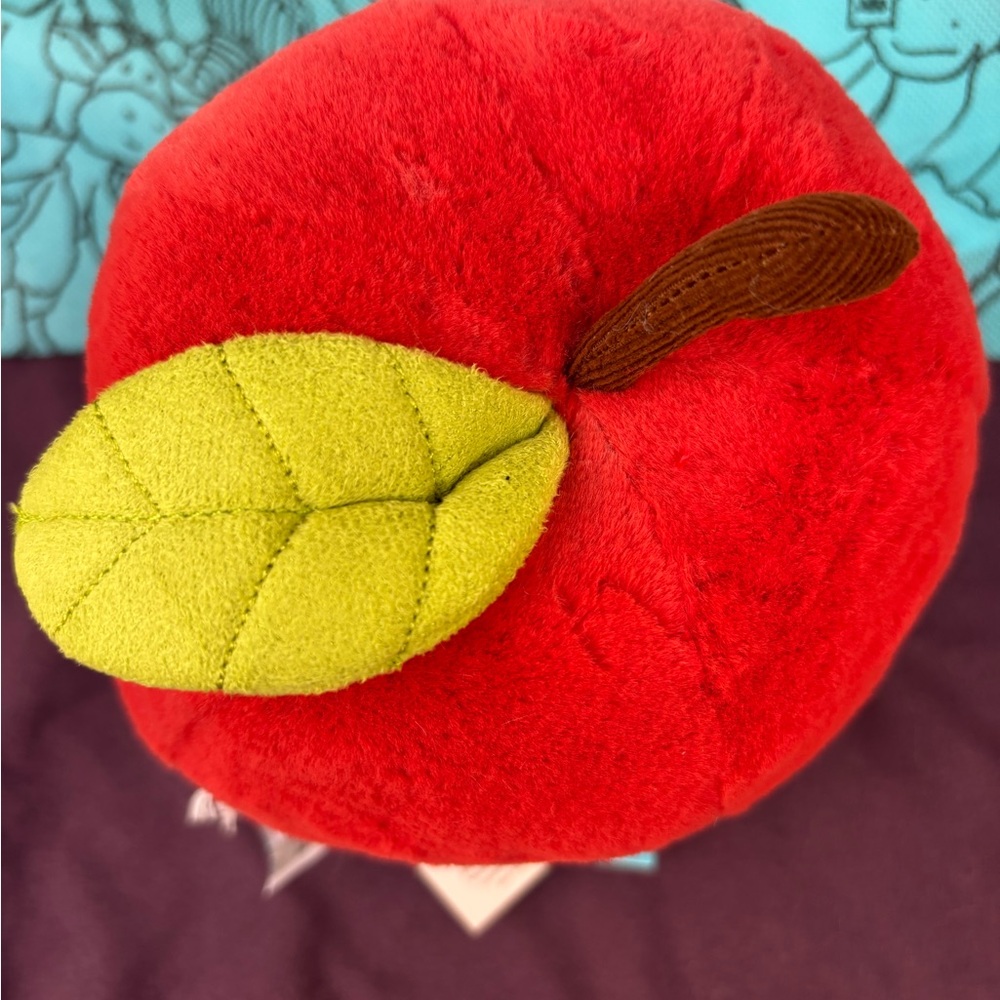 Jellycat AMUSEABLES APPLE Authentic US seller Summer 2025 drop Foodie smile FOMO - Picture 8 of 10